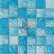 Sky Blue Ceramic Swimming Pool Mosaic Tile (PW4801)